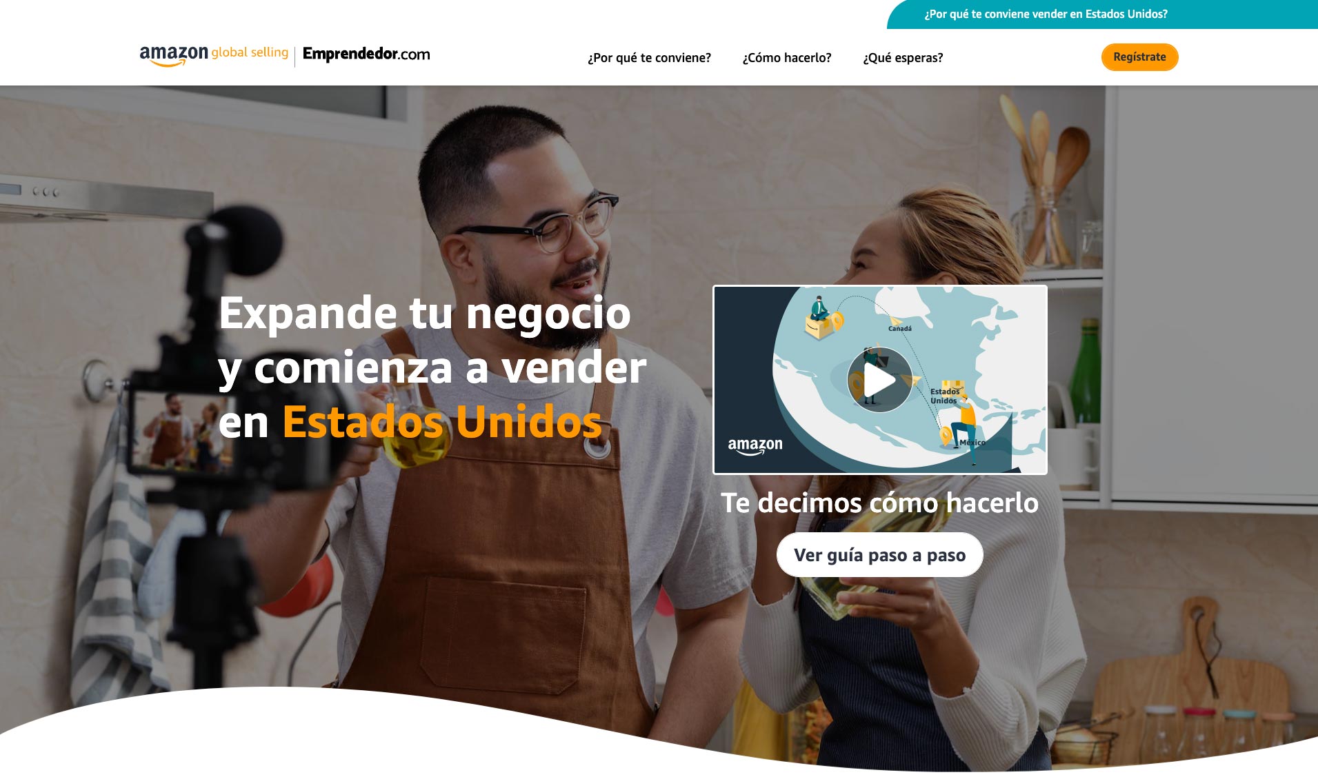 Landings y Sitios Corporativos: Amazon, Aeromexico, Kaspersky y Bonafont